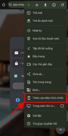 Cài đặt OnePMS