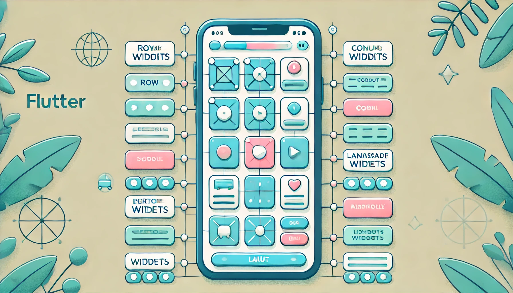 Kết hợp các layout