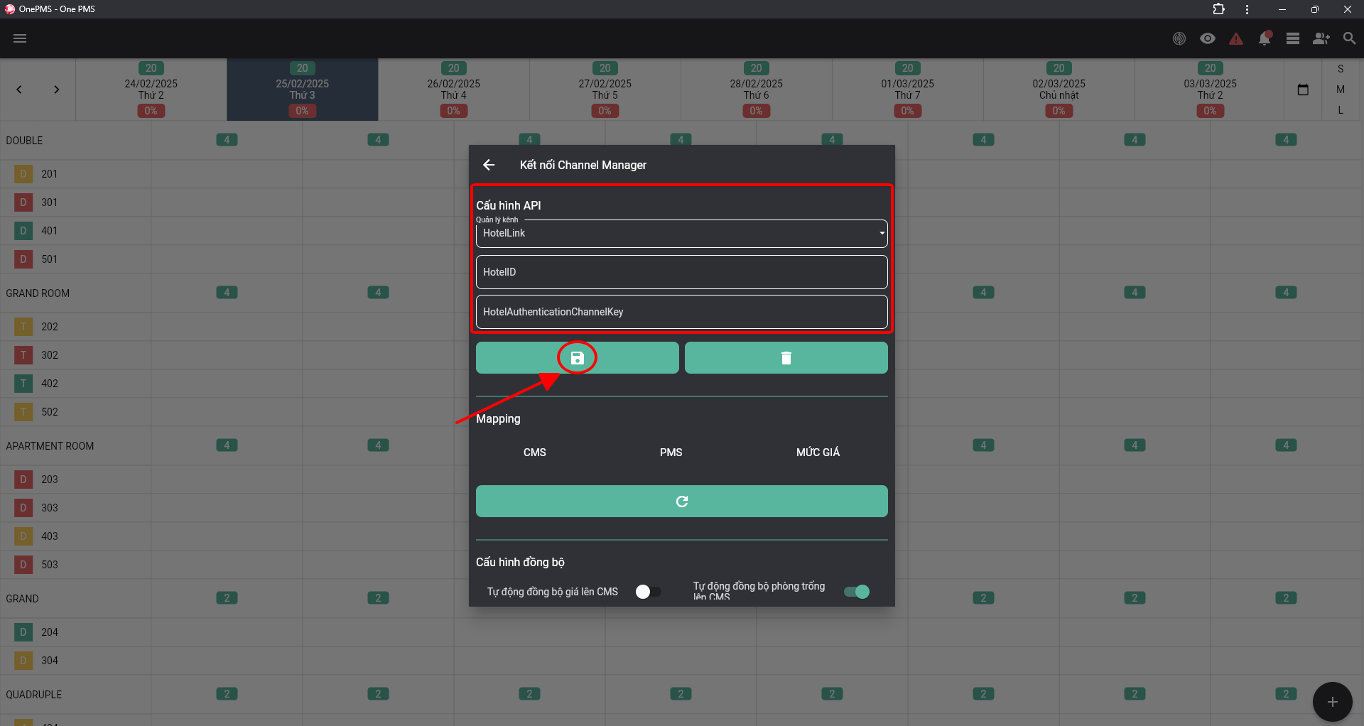 Phần mềm quản lý khách sạn OnePMS kết nối 2 chiều với Channel Manager