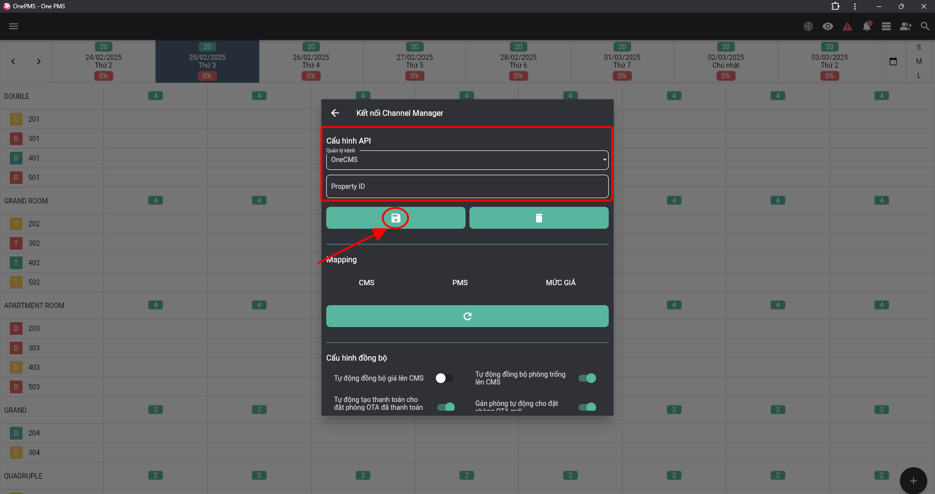 Phần mềm quản lý khách sạn OnePMS kết nối 2 chiều với Channel Manager