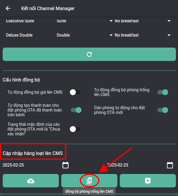 OnePMS kết nối 2 chiều với Channel Manager