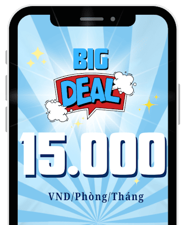 OnePMS chỉ từ 15.000 vnd/phòng/tháng