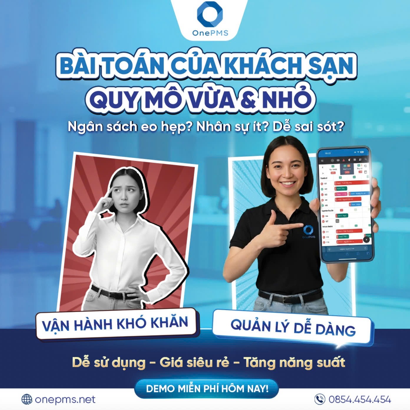 quản lý khách sạn nhỏ