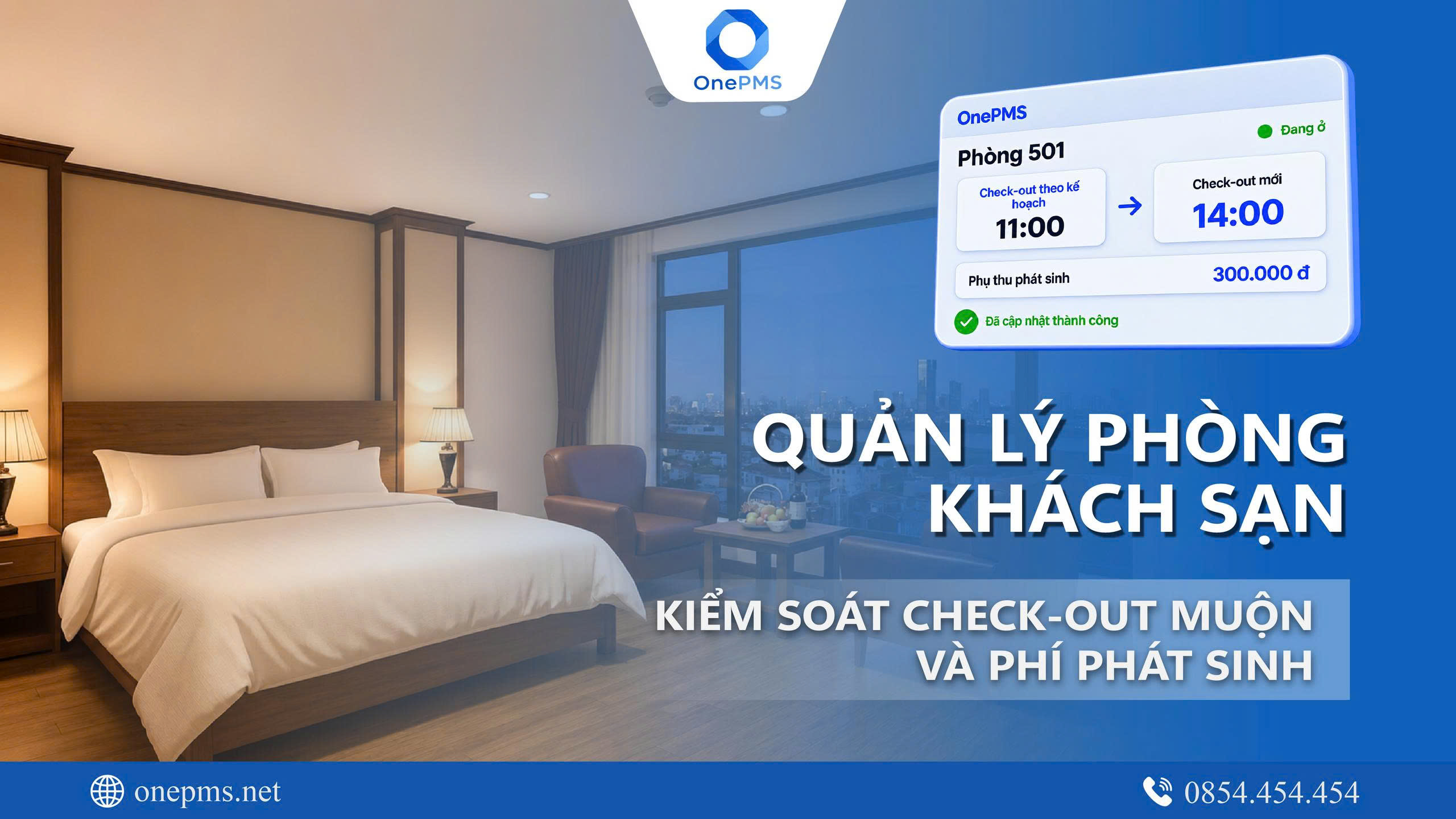 quản lý khách check out muộn