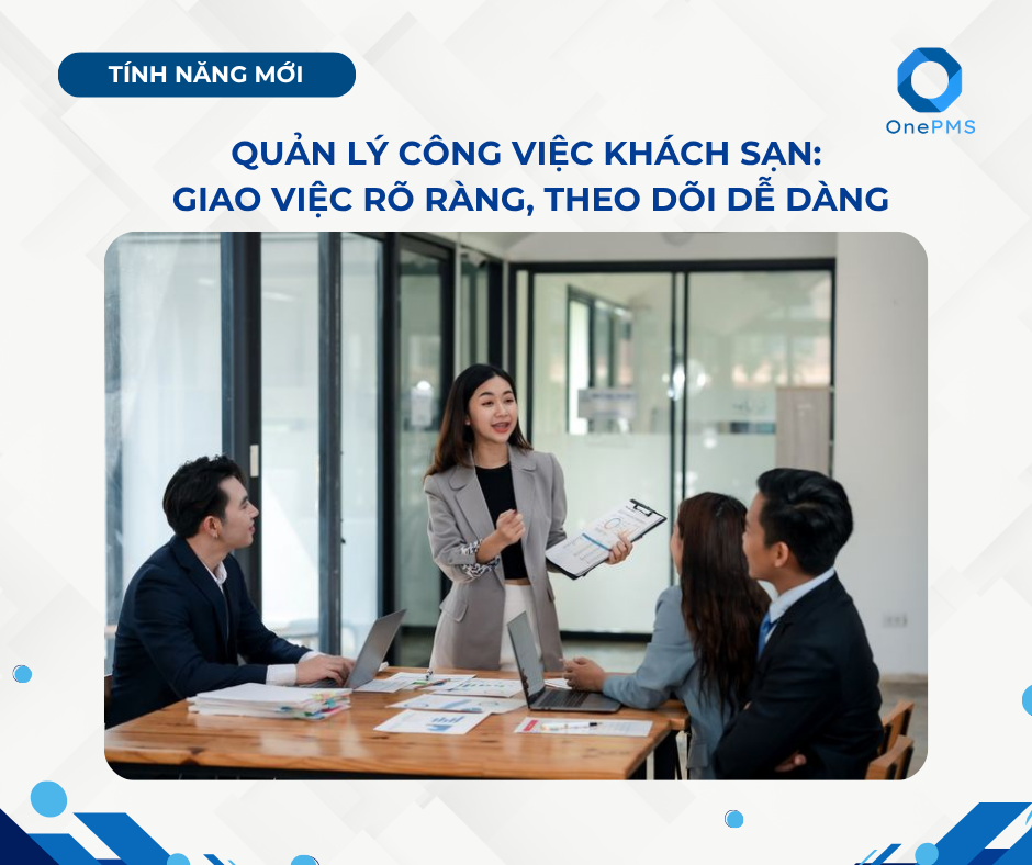 Quản lý công việc trên OnePMS